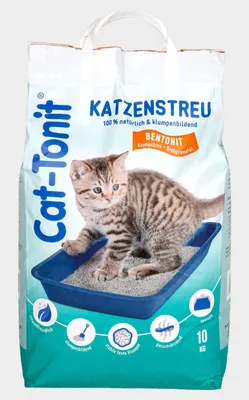Image de Cat Tonit Litière pour chats 10kg Litière agglomérante Litière pour animaux de compagnie Litière pour animaux de compagnie