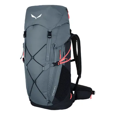A studio shot of a backpack on a white background.
