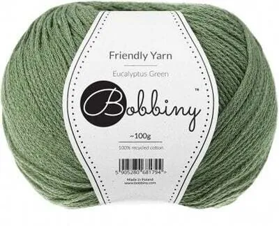 Produktbild von Bobbiny Friendly Yarn Eucalyptus Green Strickgarn