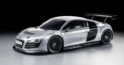 Produktbild von Tamiya Karosserie Satz Audi R8 LMS 2008 RS257mm Unlackiert