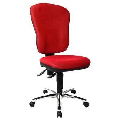 Produktbild von Topstar-564724 Drehstuhl Steel Point 80 rot ohne Armlehnen
