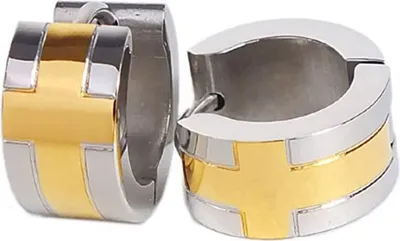 Produktbild von Damen Ohrschmuck Ohrringe Minott Creolen aus Edelstahl 23883