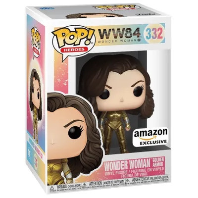 Image de Funko POP ! WW84 Wonder Woman Golden Armor 332 figurine