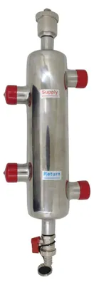 Ausgleichsflasche offener Verteiler, 1-1/4 Zoll, für Fußbodenheizung