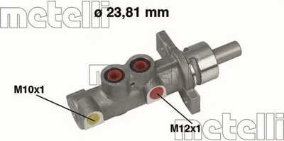 Produktbild von CIFAM 202-358 Bremszylinder Hauptbremszylinder für CITROËN Berlingo / Berlingo First (MF, GJK, GFK) passend für PEUGEOT 306 Schrägheck 306 Cabriolet