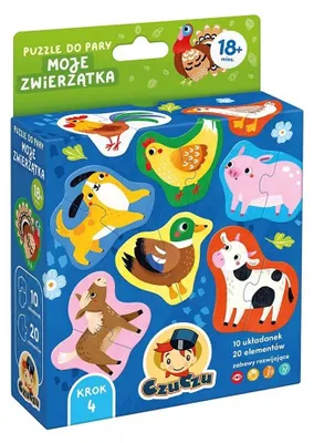 Productafbeelding van CZUCZU Puzzel voor twee: Mijn huisdieren, 94157