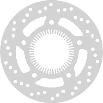 Produktbild von Ng 1149078 Wave Bremsscheibe Silber  Silber One Size