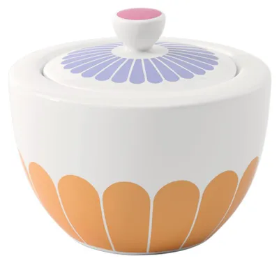 Produktbild von Villeroy & Boch Fleur, Weiß, Gelb, Blau, Pink, Porzellan, Rund, 0,27 l, Porzellan, Weiß