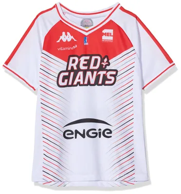 Produktbild von LMBC Lille Offizielles Heimtrikot 2019-2020 Basketball Kinder XX-Small weiß