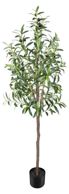 Immagine prodotto di Albero di ulivo artificiale, altezza 150 cm, con vaso