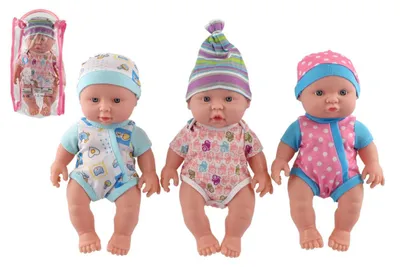 Productafbeelding van TEDDIES popbaby met geruis, 25 cm, 1 stuk (assortiment)