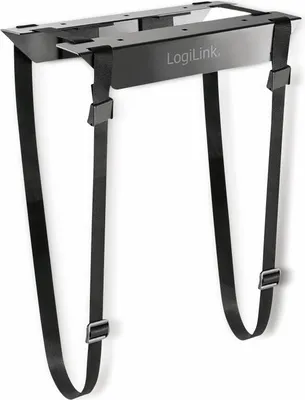 Image de Logilink Support pour PC sous table, ajustable avec sangle