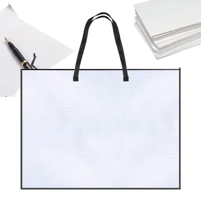 Produktbild von Transparente Posterablage mit Tragegriff