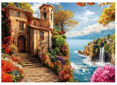 Immagine prodotto di EDUCA Puzzle Villa al mare 500 pezzi