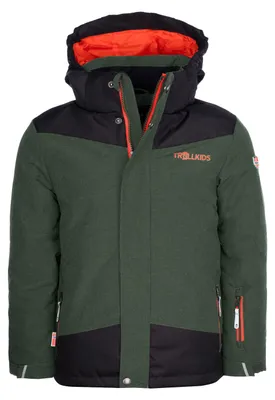 Produktbild von Trollkids 132-322 Kinder-Regenjacke in Grün – wasserdicht