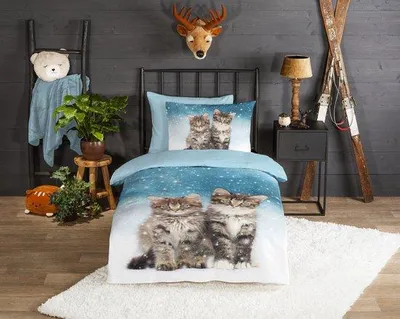 Immagine prodotto di Biancheria da letto per bambini Good Morning Family 140×200/220 cm