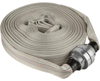 Produktbild von KRAFT&DELE | Flachschlauch, Bauschlauch, Industrieschlauch, 1", 20 m, mit Kupplungen
