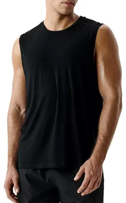 Produktbild von Sporthemd Atlantic ärmellos aus 94% Bambus schwarz für aktiven Lebensstil XL