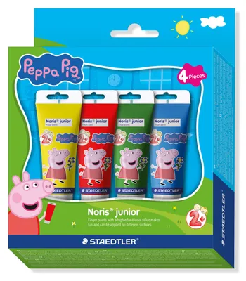 Produktbild von Staedtler Noris® junior 4 Fingermalfarben