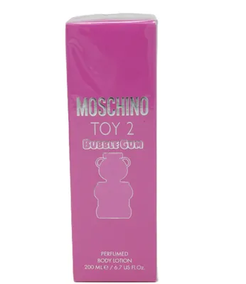 Zdjęcie produktu dla Moschino Toy 2 Bubble Gum, Balsam, Kobiety, Nawilżający, Orzeźwiający, Skóra uniwersalna, 200 ml, Tubka