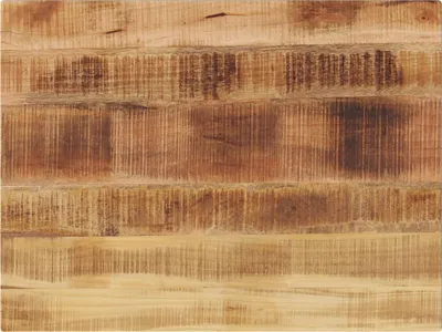 Produktbild von Tischplatte 80x60x3,8 cm Rechteckig Raues Massivholz Mango - Tischplatten 371403