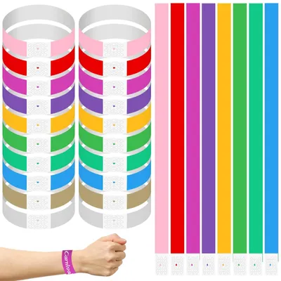 Imagen del producto de Solidchoice - Juego de 500 cintas de acceso impermeables para eventos