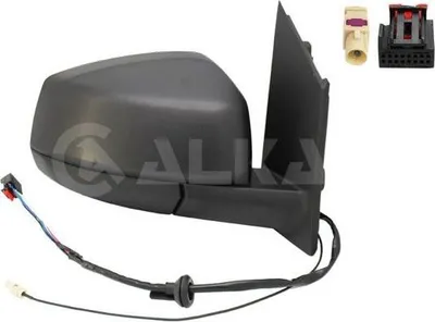Produktbild von ALKAR 6144830 Außenspiegel Seitenspiegel Rechts für VW Caddy V Kombi (SBB, SBJ) Beheizt Konvex Elektrisch