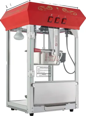 Produktbild von Popcornmaschine, 850W Leistung, benutzerfreundliches Steuerungssystem, 8 oz