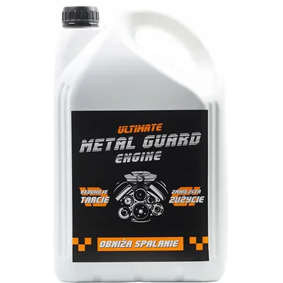 Produktbild von Metal Guard ENGINE Motoröl Additiv 5 L Diesel Benzin Traktor TIR Mähdrescher Turbo DPF Reibungsreduzierung Verschleißschutz