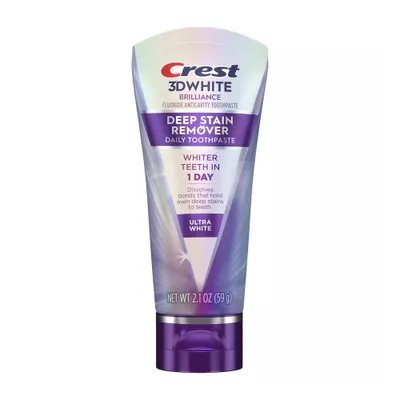Obrázek produktu pro Crest | Zubní pasta 3D White Brilliance - 59g - Máta - Intenzivní bělení - Hloubkové čištění