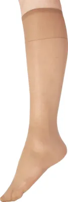 Produktbild von Giulia Kniestruempfe Feinkniestruempfe Socken Marea 20 Den (2er Set) Caramel