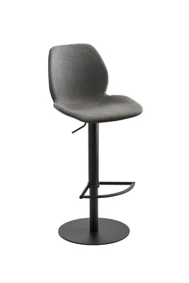 Produktbild von Bar-/Tresenhocker 1276 Gestell schwarz Sitzschale, anthrazit