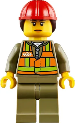 Produktbild von LEGO City: Bahn-Arbeiterin