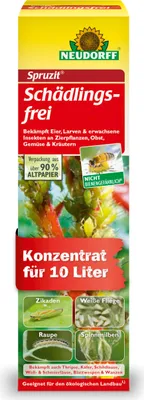 A product packaging for an insecticide.
