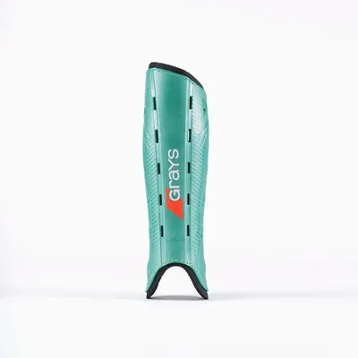 Imagen del producto de Grays G600, protectores para tibia, color verde, talla XS