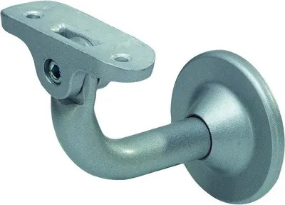 Produktbild von KWS 4511 Handlaufstütze gewölbte Auflage, schwarz