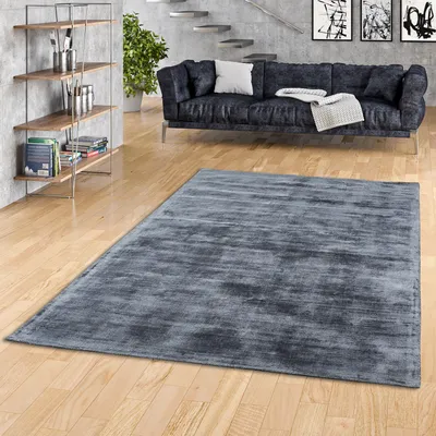 Produktbild von Luxus Designer Teppich Roma Anthrazit, Größe:70x140 cm