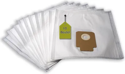 Produktbild von Staubsaugerbeutel ähnlich MENALUX 4601 P, 10 Staubbeutel + 2 Mikro-Filter