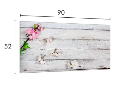 Imagen del producto de Placa protectora de vidrio para estufa, 90x52 cm, madera