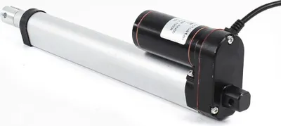 Obrázek produktu pro Elektrický lineární pohon - Stejnosměrný motor - Montážní držáky jsou součástí dodávky - Robustní konstrukce - Vysoký výkon - Bezpečnostní funkce - Stříbrná barva