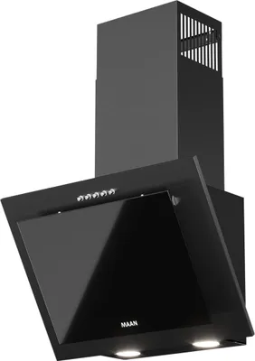 Obrázok produktu pre Odsávací kryt 60 cm VERTICAL PG | Nástenný kryt: čierny