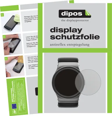 Produktbild von Schutzfolie für 56 mm Durchmesser Uhr Display Folie matt Displayschutzfolie