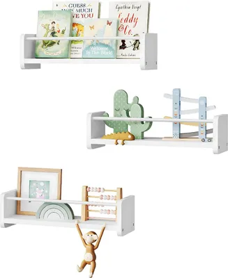 Image de lot de 3 étagères murales - bibliothèque - tableau mural - Pour le salon, la chambre ou le bureau - DIY & Décoration - Étagères suspendues pour Home Decor