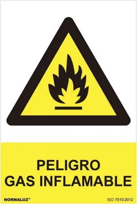 Immagine prodotto di Cartello Normaluz Peligro Gas gonfiabile in PVC (30 x 40 cm)