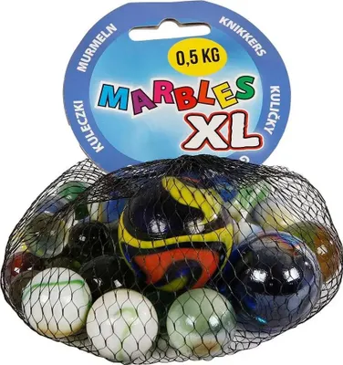 Zdjęcie produktu dla Marmury szklane w siatce 721698 500g