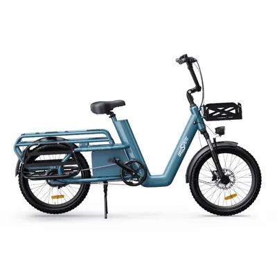 Produktbild von Elektrofahrrad ONESPORT OT01 - 650W Motor 48V27AH Batterie 20 Zoll Reifen hydraulischen Scheibenbremsen - Blau