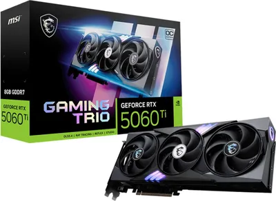 Immagine prodotto di MSI GeForce RTX 5060 Ti 8G GAMING TRIO OC NVIDIA 8 GB GDDR7