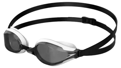 Productafbeelding van Speedo - "Fastskin Speedsocket 2" Zwembril voor heren/dames, uniseks, model IG5209 (één maat) (zwart/wit/rookgrijs)
