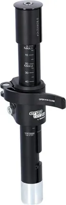 Produktbild von ergotec 40657001 A-Head Adapter Up u. Down Turn 3 Alu, 1 1/8', Höhe 53-153 mm, schwarz