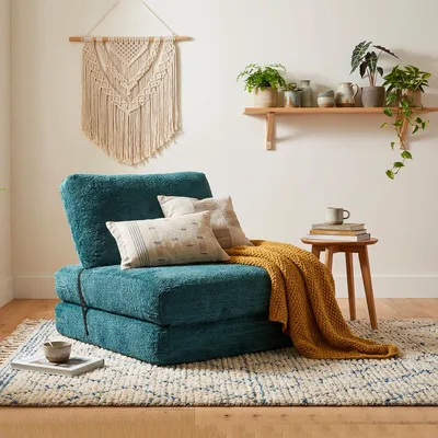 Immagine prodotto di Abyane - Poltrona, 31x31x97h cm Verde Petrolio